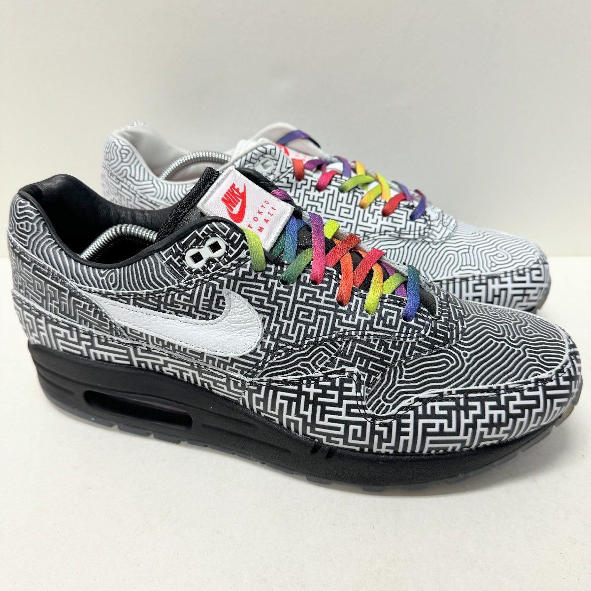 28cm NIKE AIR MAX 1 OA YT CI1505-001 ナイキ エアマックス 1 ブラックホワイト メンズ スニーカー GD H80491_画像1