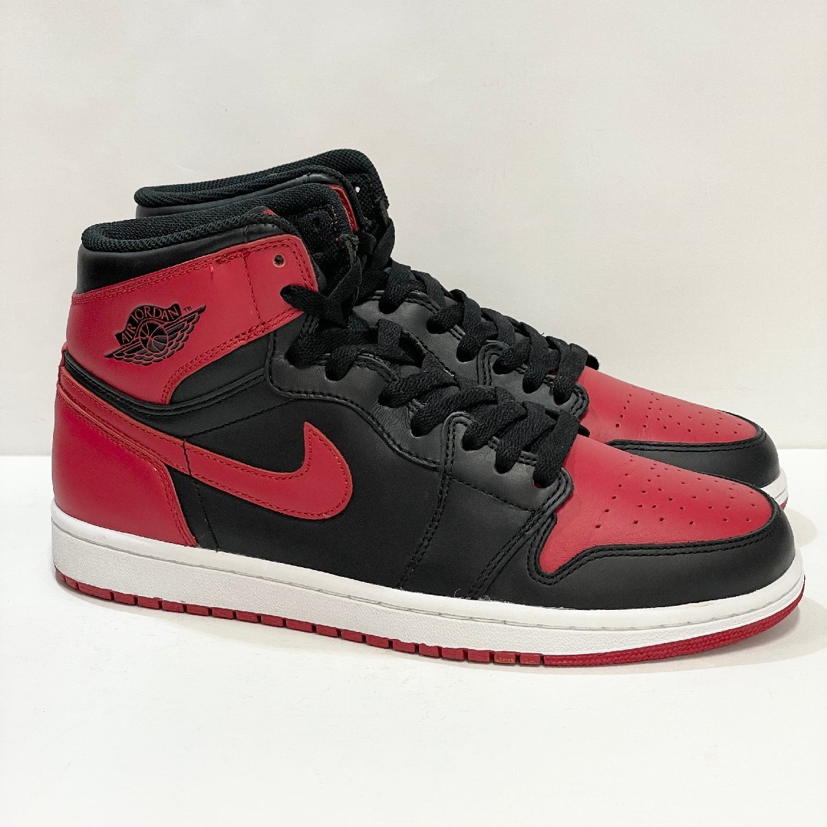 26.5cm AIR JORDAN 1 AJ1 RETRO HIGH OG 555088-023 エア ジョーダン 1 レトロ ハイ OG ブレッド メンズ スニーカー AY 102877_画像1