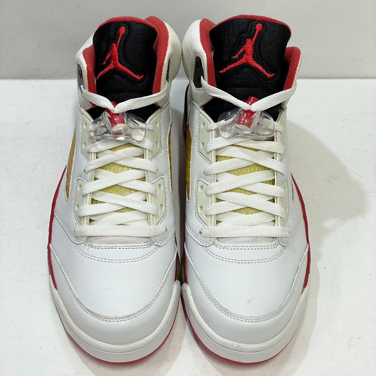 27cm AIR JORDAN 5 RETRO”2006” 136027-162 エア ジョーダン レトロ ファイヤーレッド メンズ スニーカー LO H101558_画像2