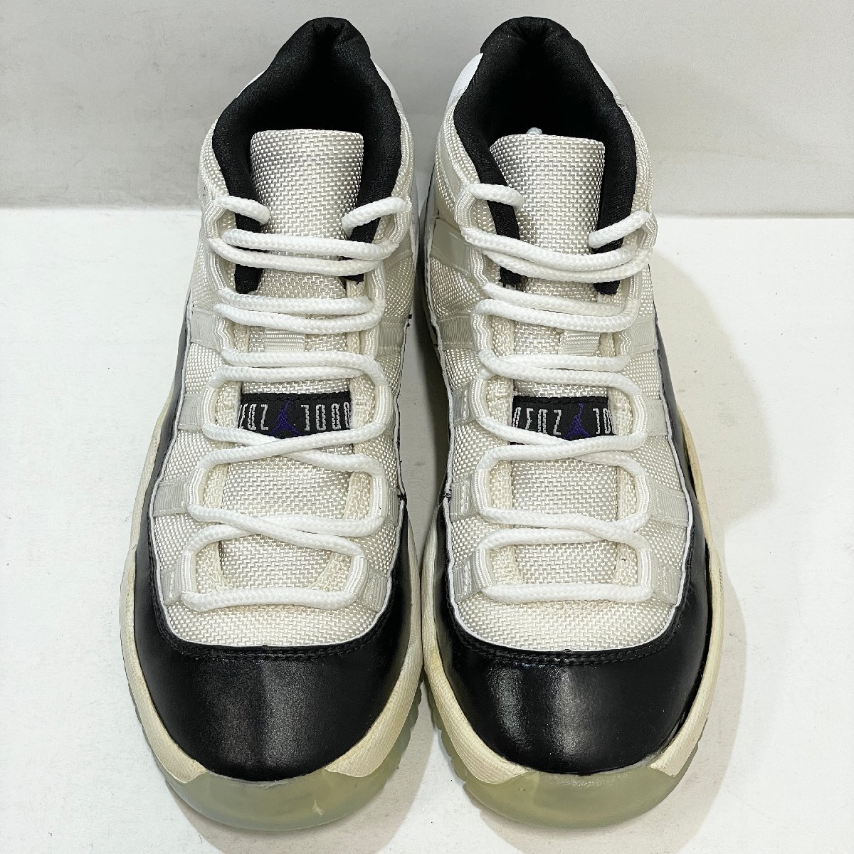 20.5cm JORDAN 11 RETRO PS 135450-101 ジョーダン 11 レトロ PS コンコルド メンズ スニーカー NF 106036の画像2