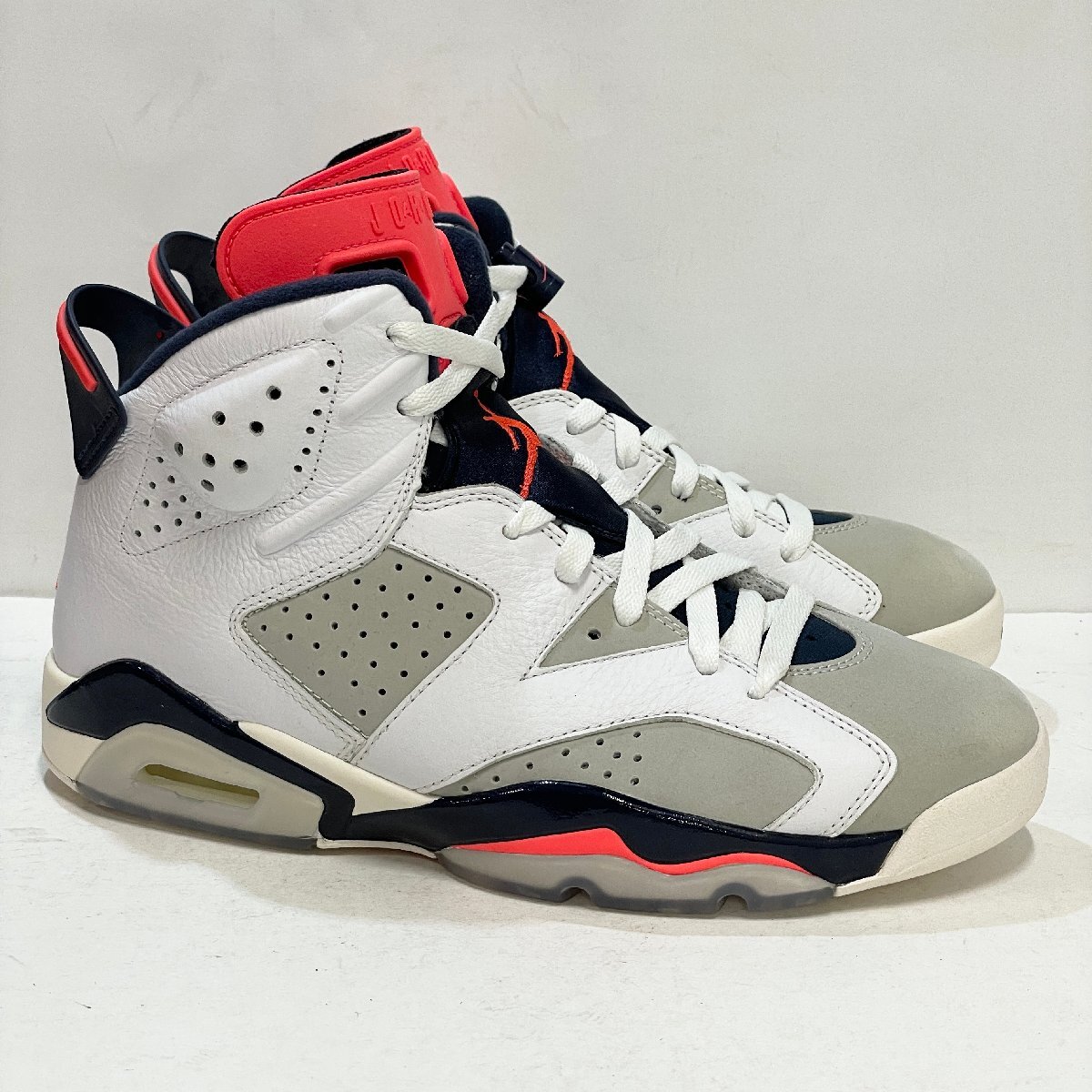 27cm AIR JORDAN 6 RETRO 384664-104 エア ジョーダン 6 レトロ ティンカー メンズ スニーカー NK H106047の画像1