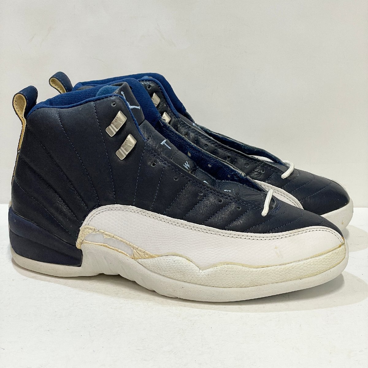 28cm AIR JORDAN 12 OG 130690-411 エア ジョーダン 12 オリジナル フレンチブルー メンズ スニーカー NT H106057_画像1