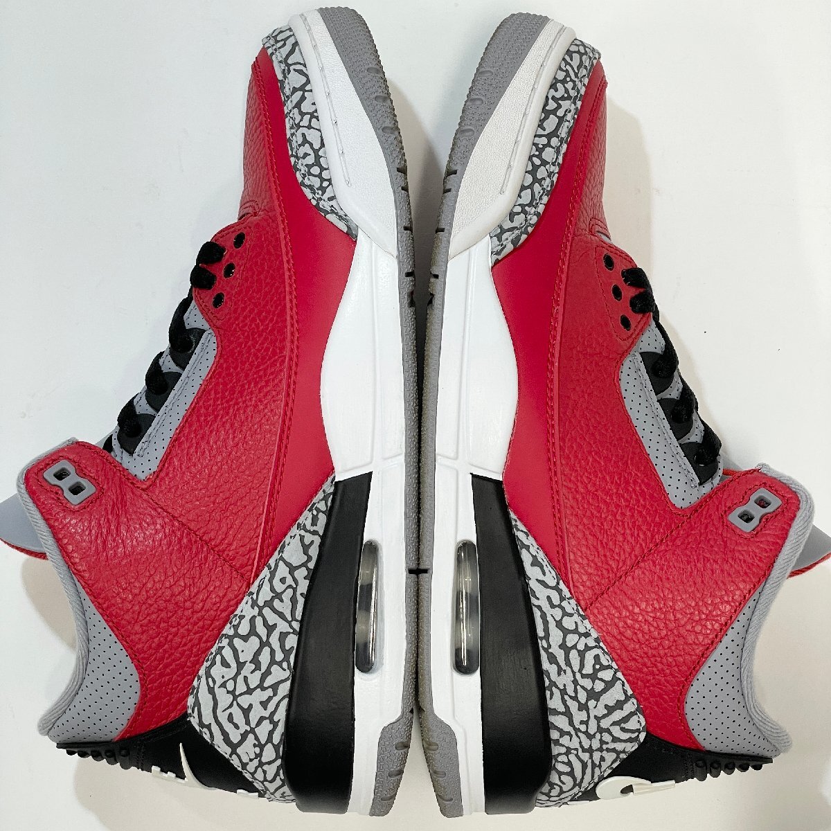 27.5cm AIR JORDAN 3 RETRO SE CK5692-600 エア ジョーダン 3 レトロ SE ファイヤーレッド メンズ スニーカー RA H57562_画像3