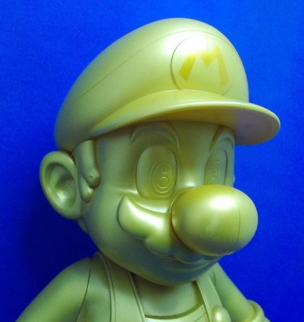 非売品 ゴールドマリオ スーパーマリオ 30周年 ビッグアクションフィギュア タイトー 任天堂 Super Mario Bros._画像3