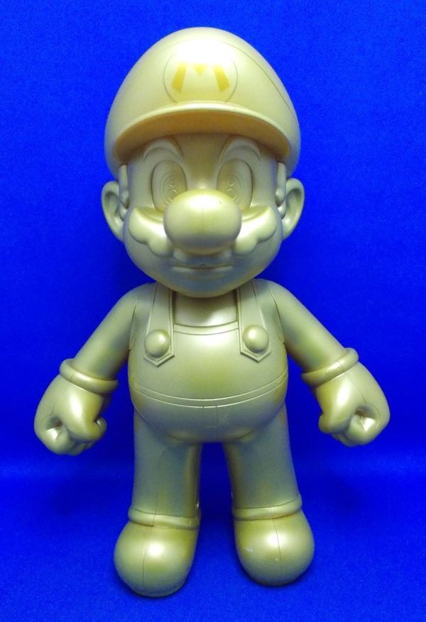 非売品 ゴールドマリオ スーパーマリオ 30周年 ビッグアクションフィギュア タイトー 任天堂 Super Mario Bros._画像1