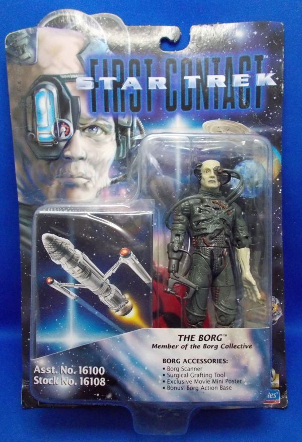 未開封 ボーグ 6inch アクションフィギュア Playmates スタートレック ファーストコンタクト STAR TREK FIRST CONTACT, THE BORGの画像1