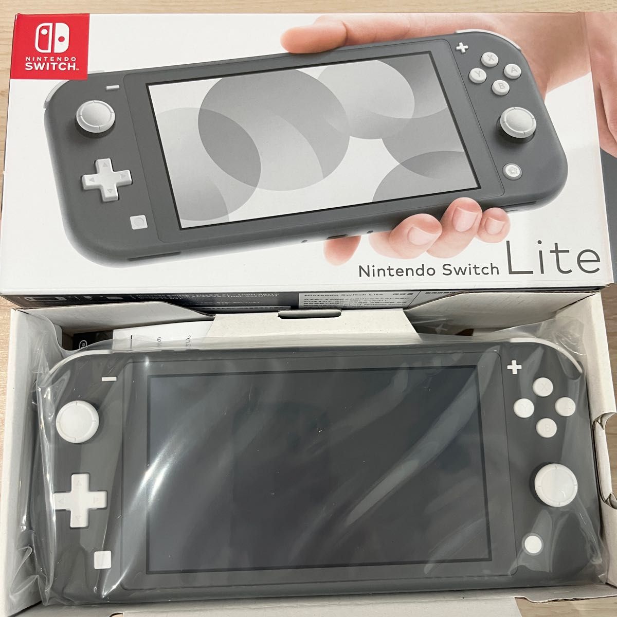 新品　未使用　Nintendo Switch Lite 任天堂 グレー　本体