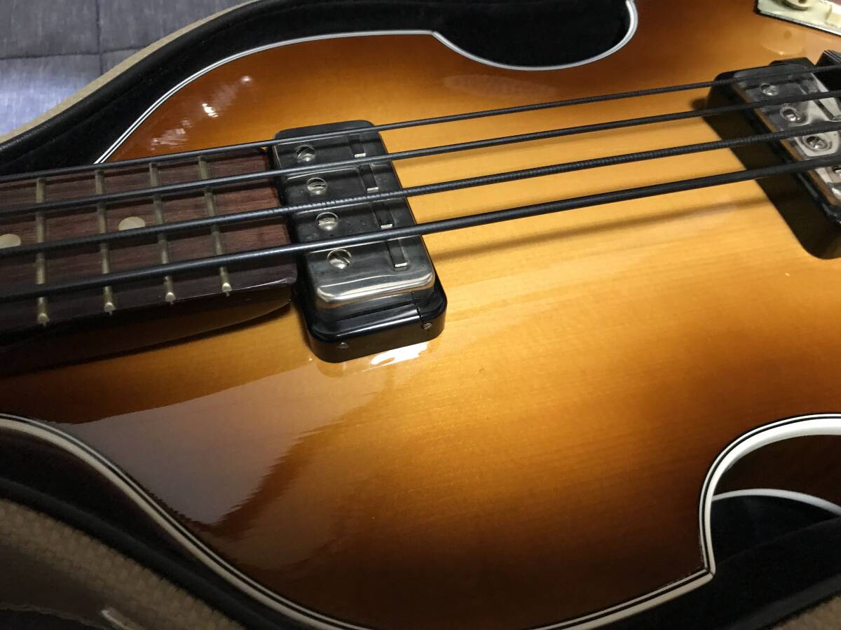 ヘフナー バイオリンベース Hofner 500/1 Vintage '62 WHP 3rd Generation "World History" Premium _画像10