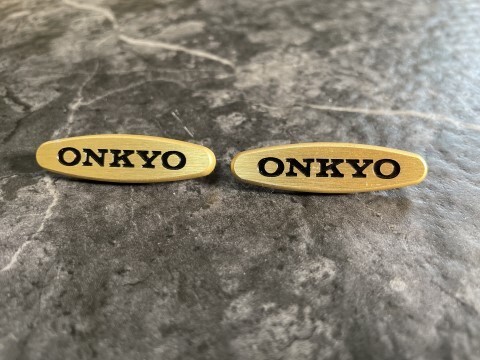 【Hi.APP】ONKYO ロゴ ペアの画像1