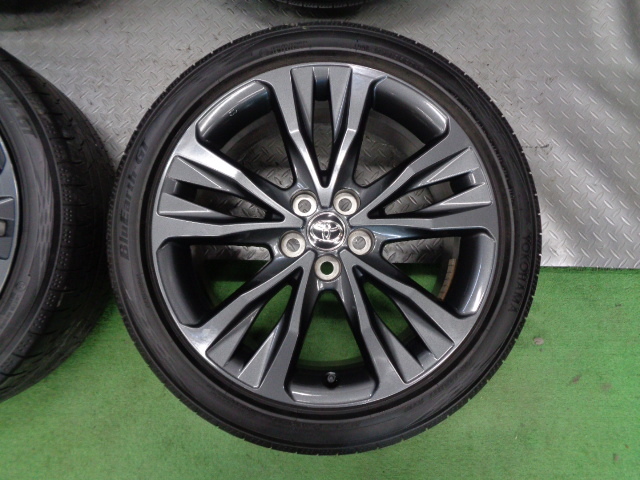 美品! バリ山!! カローラツーリング 純正 17インチ ホイール タイヤ 4本 215/45R17 17 7J 100 5H 5穴 プリウス CT200h カローラスポーツ 86_画像5