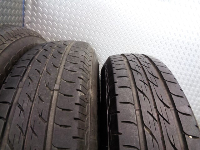 バリ山!! 155/80R13 13 インチ ホイール タイヤ 4本 4J 100 4穴 4H ムーブ ワゴンR パレット N-VAN エブリィ バモス アトレー N-BOX N-ONE_画像9