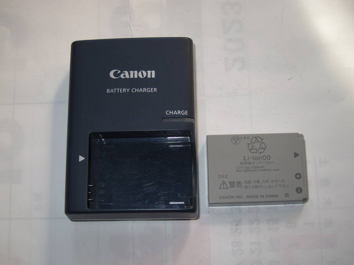 キヤノン純正NB-5Lバッテリー付き　充電器 Canon BATTERY CHARGER CB-2LX