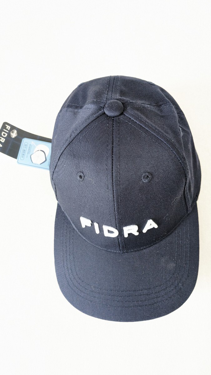 【美品 タグ付き】 ゴルフキャップ FIDRA フィドラ ブラック 帽子 ウエア フリーサイズ ブラック_画像6