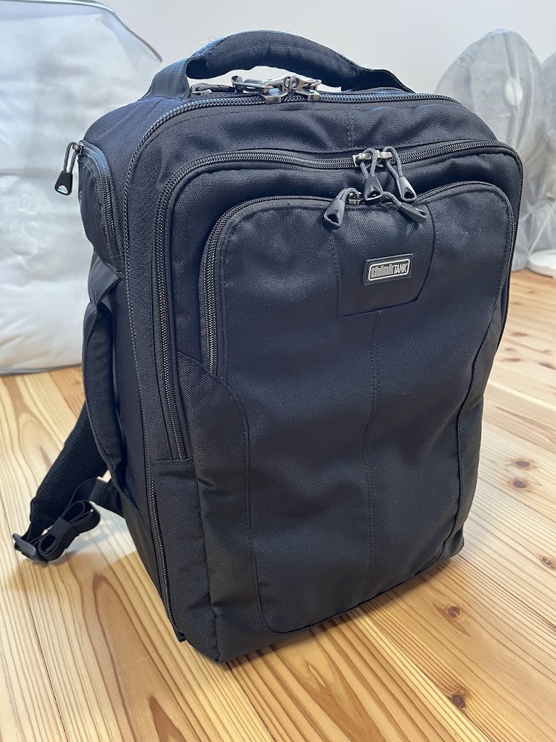 国内正規品 thinkTANKphoto シンクタンクフォト Airport Commuter エアポートコミューター カメラリュック 中古品_画像2