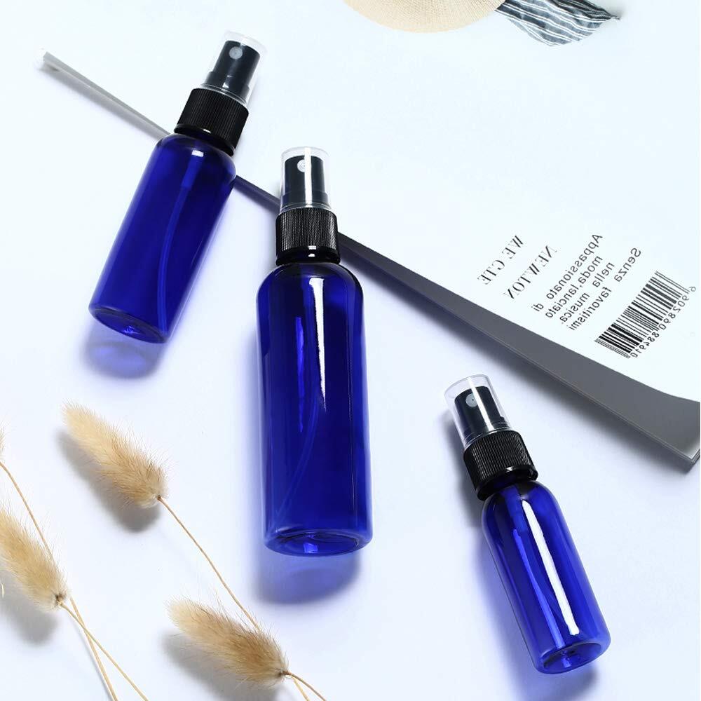 Jie Du sprayer spray bottle 12 pcs set packing change bottle shade empty container gardening for face lotion refilling spray bottle (50ml blue )