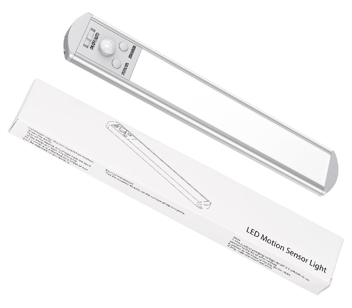 человек чувство сенсор свет LED балка свет BEXMON USB-C заряжающийся 9mm супер тонкий нет -ступенчатый style свет 3000/4500/6500K цвет температура регулировка 120°