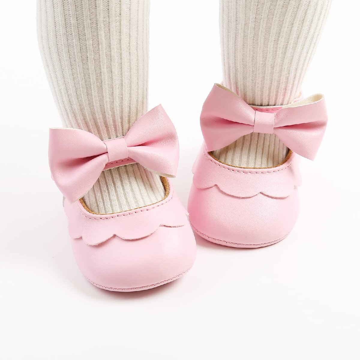 [MK MATT KEELY] baby shoes baby shoes baby small articles baby girl ska LAP attaching ribbon attaching fast shoes easy attaching and detaching fo