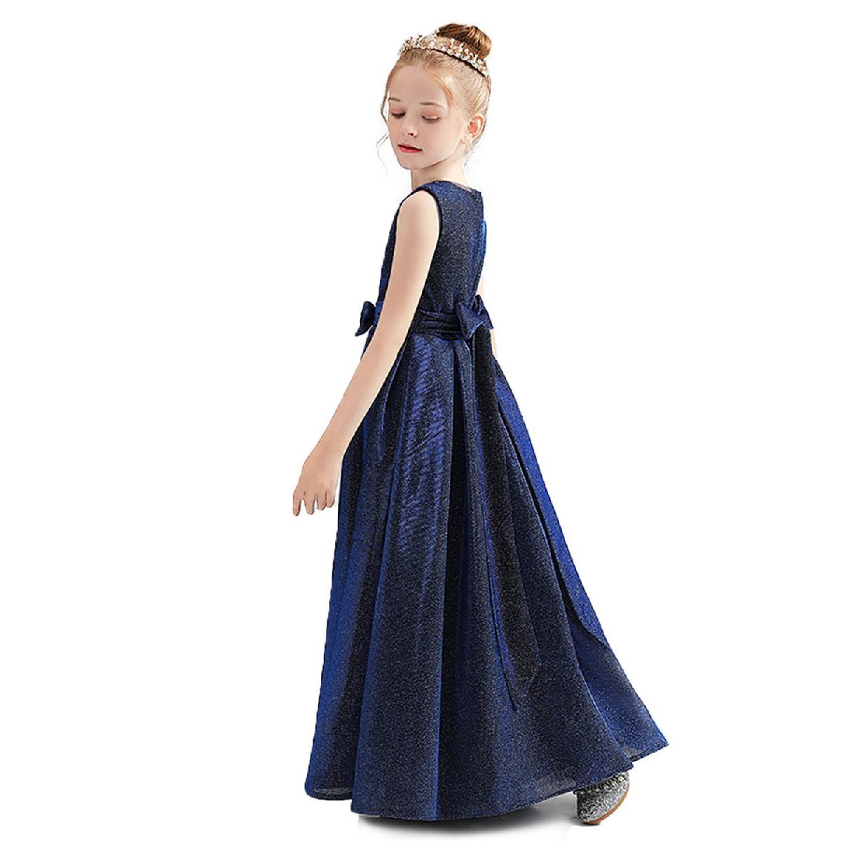 [LIANFOR] child dress long dress girl Junior piano presentation pa-ti- child dress musical performance . formal dress go in . type wedding 