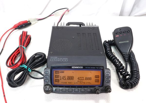 Yahoo!オークション - KENWOOD TM-V708 20W 144/430 デュアル Yahoo!オークション - KENWOOD TM-V708 20W 144/430 デュアル