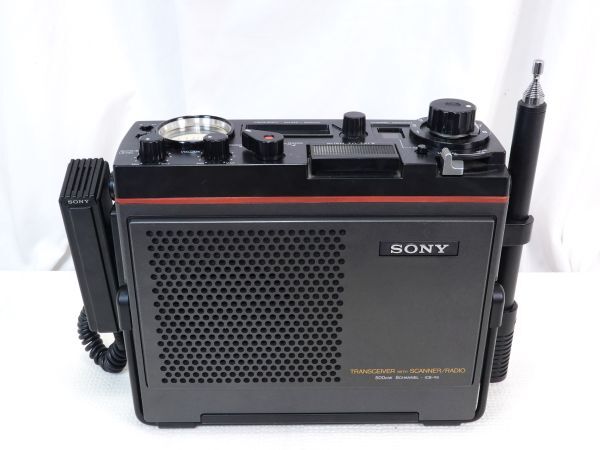 往年のCB無線機 SONY ICB-R5 500mW 8CH ロッドアンテナ機の画像6