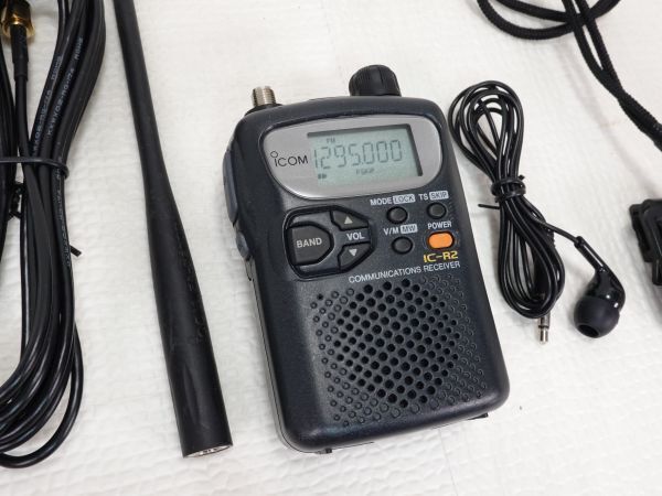 ICOM IC-R2 0.1~1300MHz широкий obi район ресивер приемник 