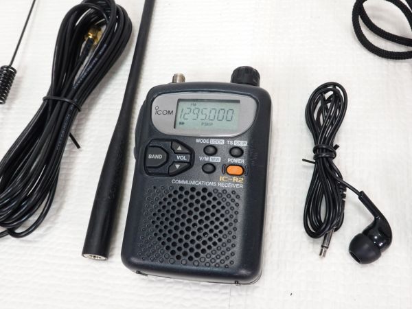 ICOM　IC-R2　0.1～1300MHz　広帯域レシーバー　受信機_画像4