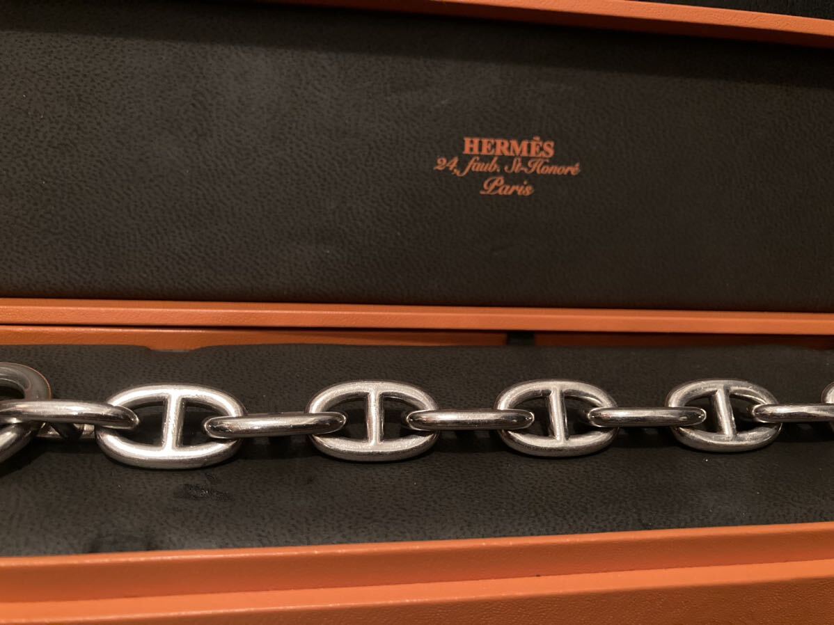 ‘00s Vintage Hermes Chaine d’Ancre シェーヌダンクル マルジェラ期 TGM11 エルメス アクロバット クレッシェンド ヴィンテージ アレアの画像2