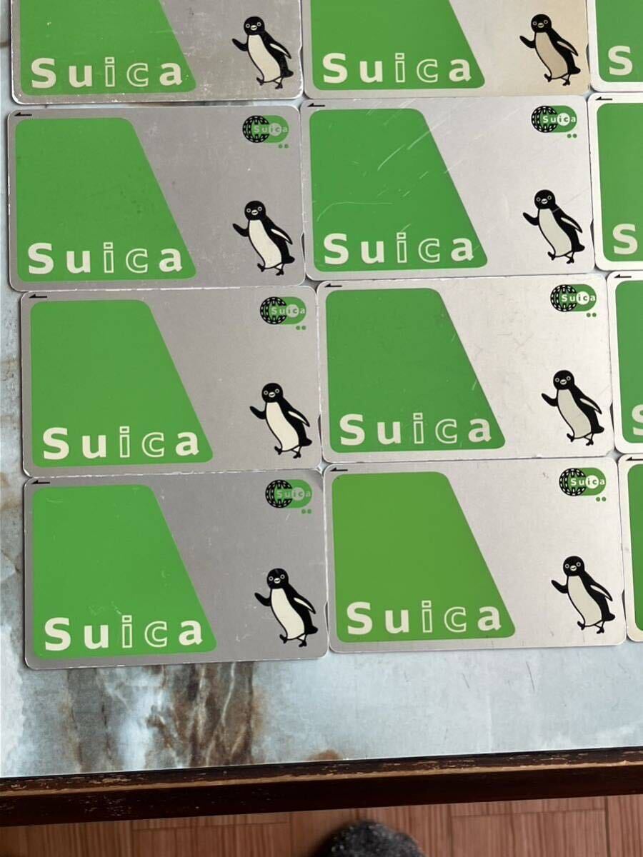 【出場記録あり】【ダメージあり】無記名Suica スイカカード　JR東日本　20枚_画像3