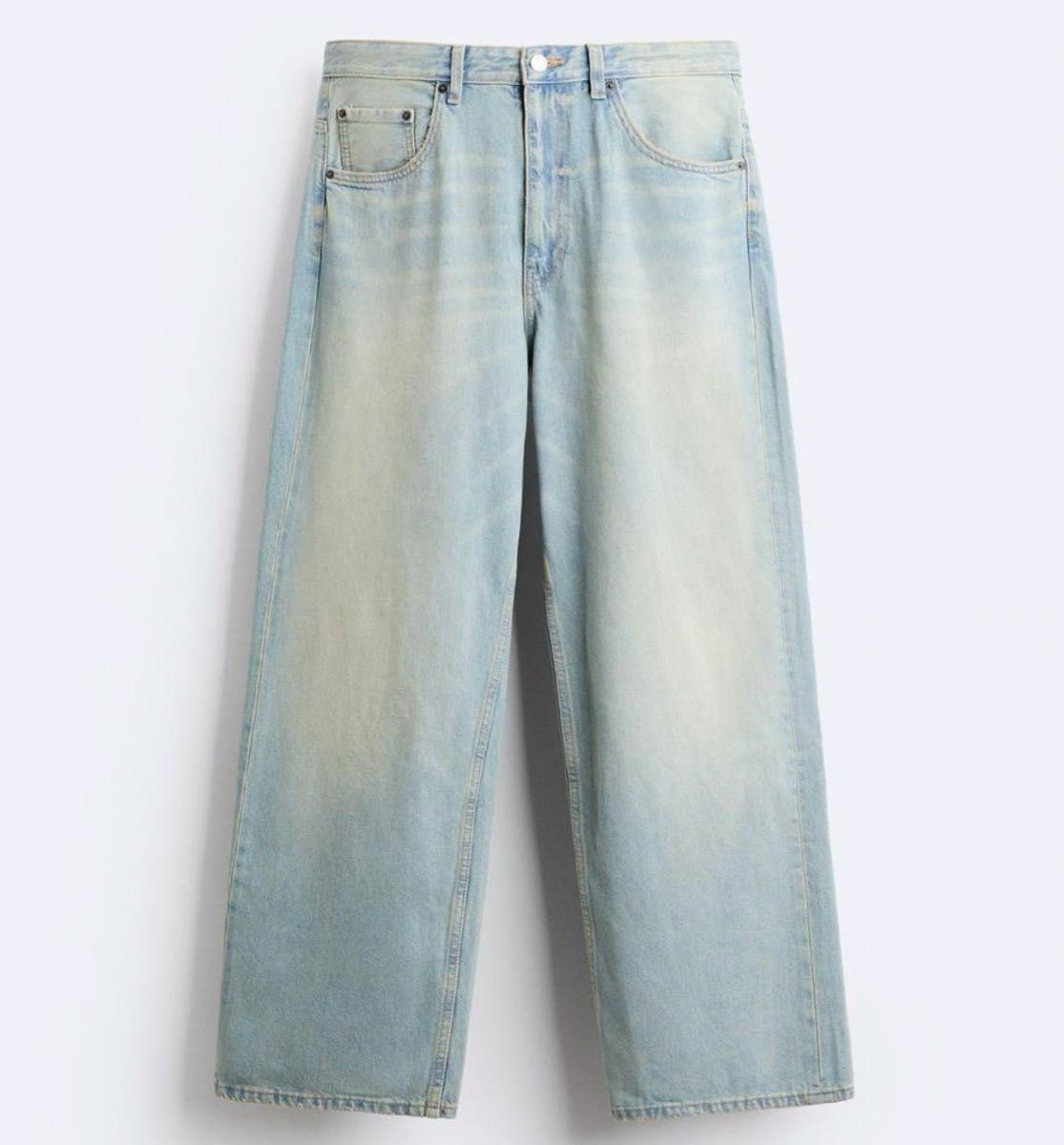 ZARA ザラ オーバーダイ バギー デニムパンツ BAGGY FIT|Yahoo ZARA ザラ オーバーダイ バギー デニムパンツ BAGGY FIT|Yahoo