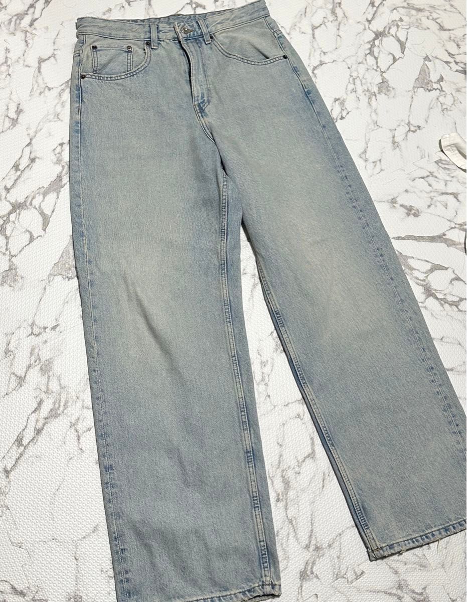 ZARA ザラ オーバーダイ バギー デニムパンツ BAGGY FIT|Yahoo ZARA ザラ オーバーダイ バギー デニムパンツ BAGGY FIT|Yahoo