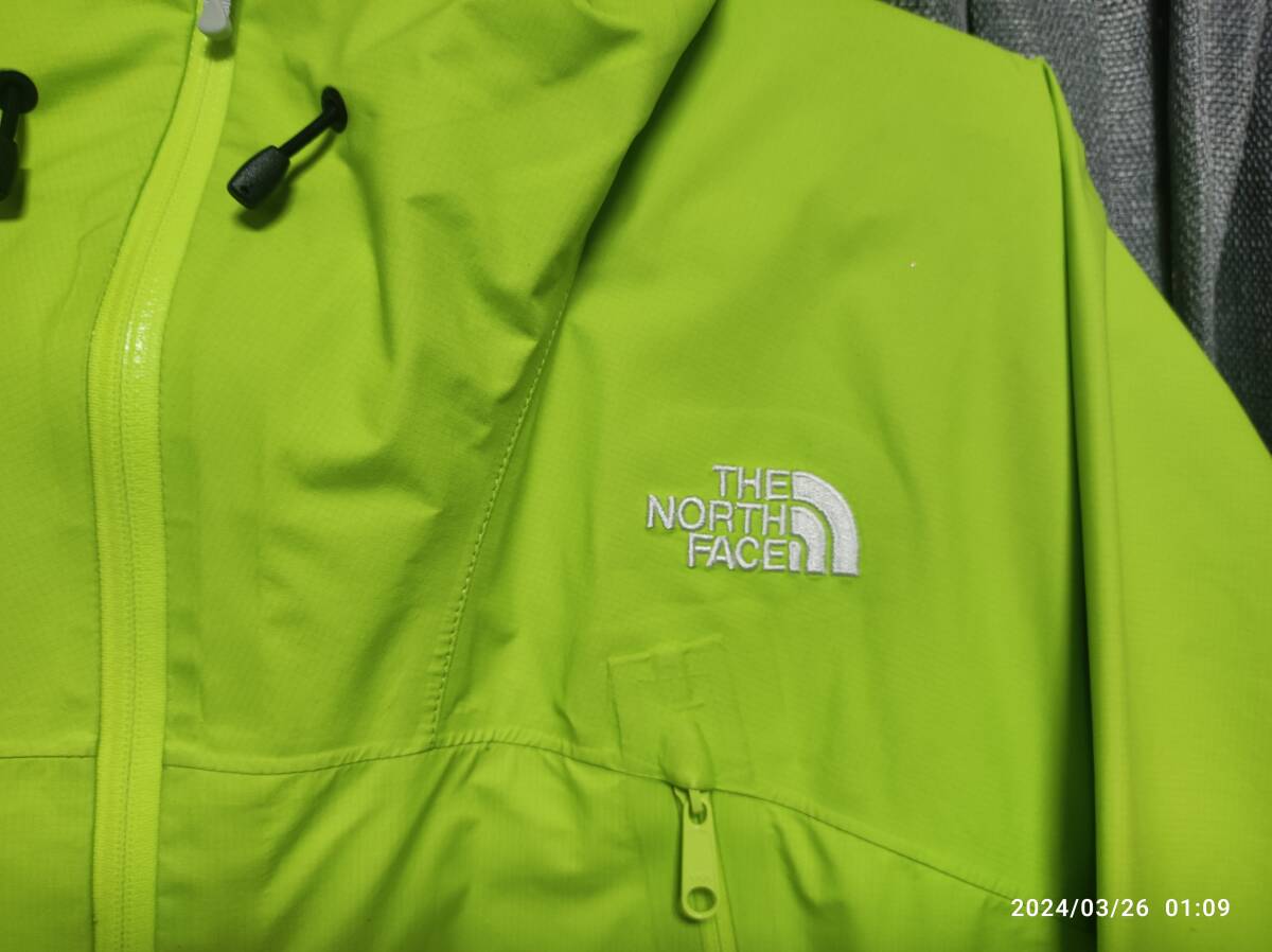 The north face ザ・ノースフェイス レインウエア GORE-TEX ゴアテックス レディス サイズM used の画像2