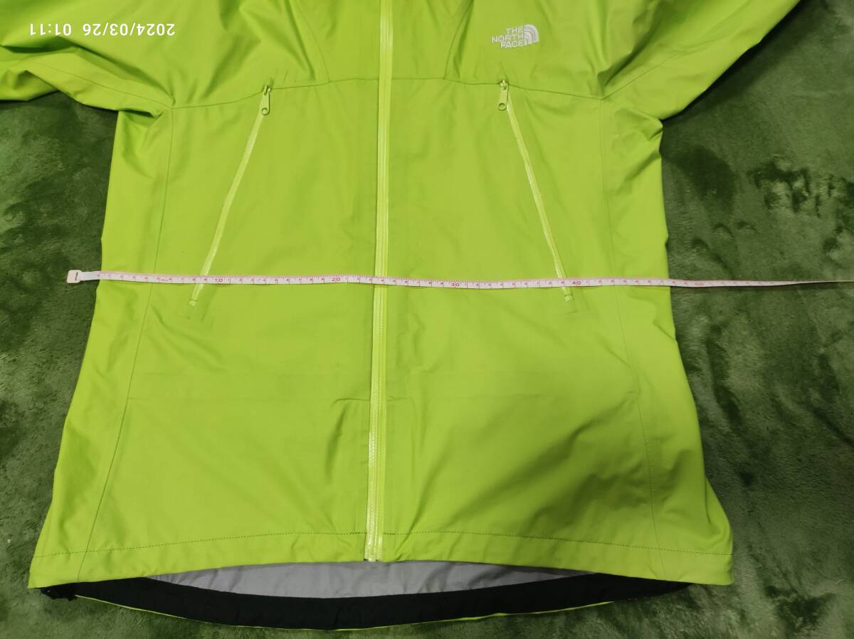 The north face ザ・ノースフェイス レインウエア GORE-TEX ゴアテックス レディス サイズM used の画像6