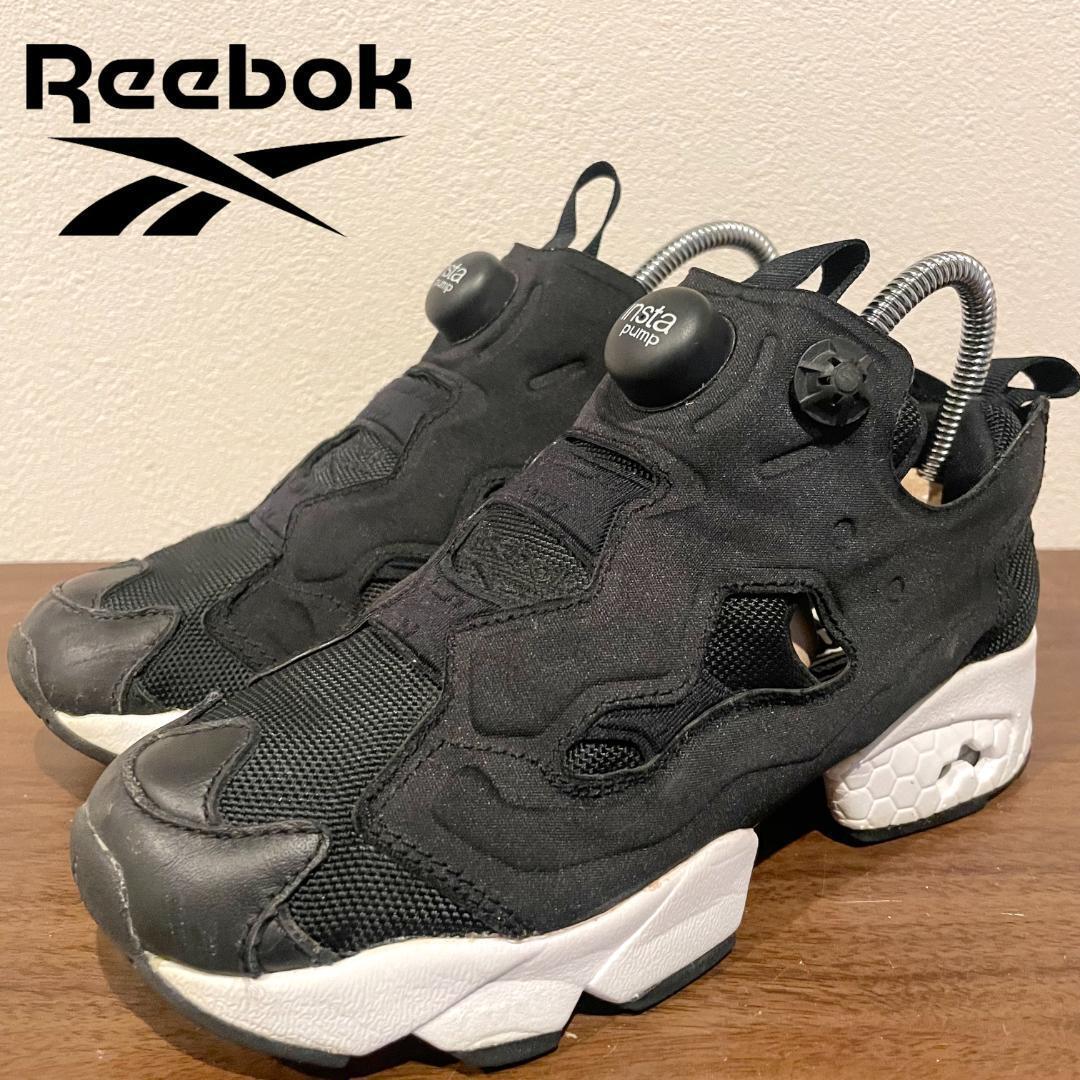 Reebok INSTA PUMP FURY OG リーボック ポンプフューリー ブラック レディース V65750 ローカットスニーカー 23cmの画像1