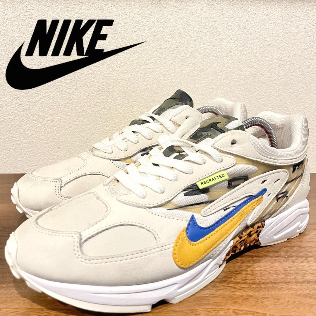 NIKE AIR GHOST RACER ナイキ エア ゴースト レーサー レオパード メンズ CT2537-100 ローカットスニーカー 27cm 美品_画像1