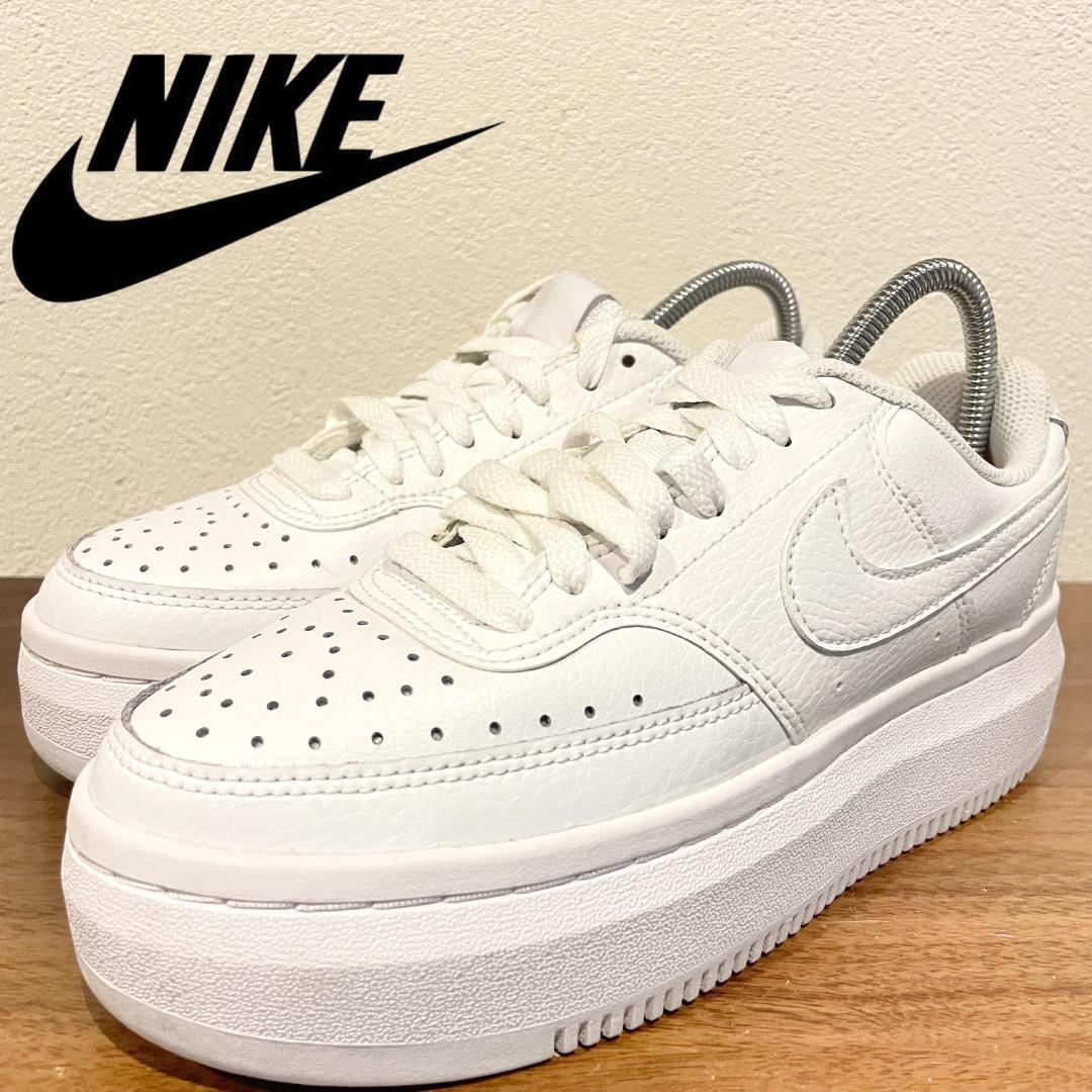 NIKE W COURT VISION ALTA LTR ナイキ コート ビジョン アルタ ホワイト DM0113-100 レディース ローカットスニーカー 24cm