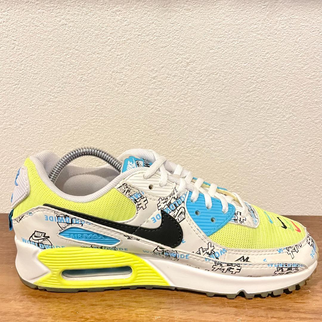 NIKE WMNS WORLD WIDE PACK AIR MAX 90 ナイキ エア マックス 90 ワールドワイド DA1342-107 レディース ローカットスニーカー 24cm_画像5