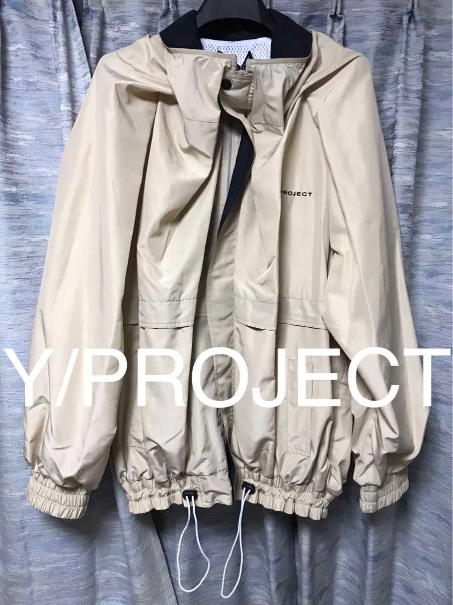 新品 20SS Y/PROJECT ワイプロジェクト トラックジャケット ブルゾン ナイロン セットアップ ジャージ ランウェイ