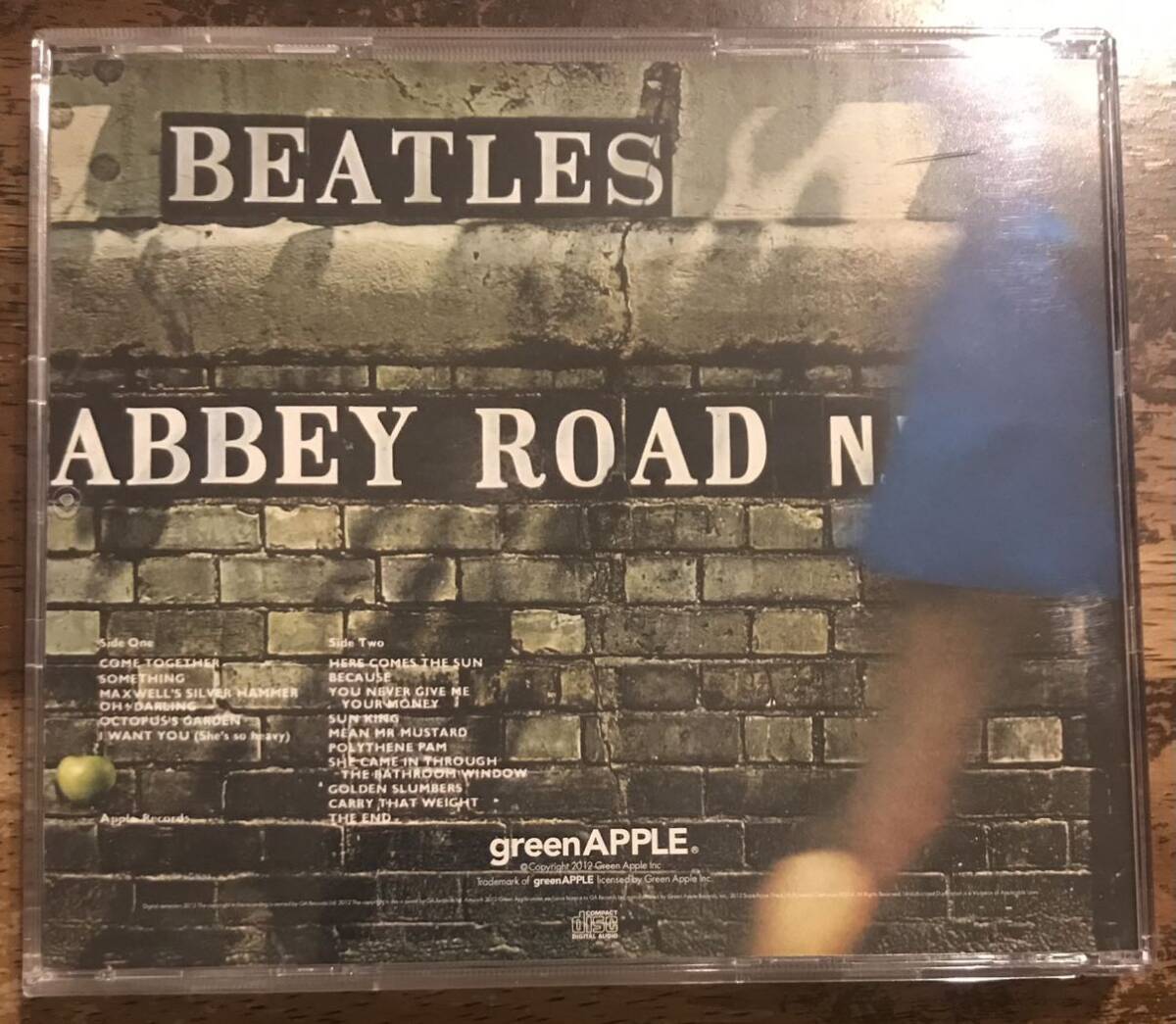 究極リミックスThe Beatles / Abbey Road Remix (1CD)/ Left Apple / ビートルズ / 「アビーロード」高音質リミックスヴァージョン / レフ_画像3