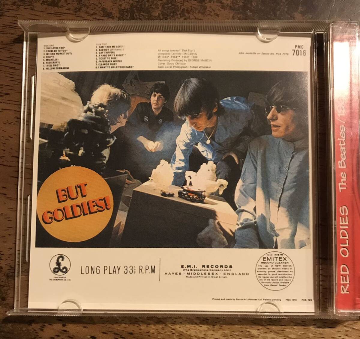 高音質オリジナルモノ＋The Beatles / 1962~1966 Red Oldies: Oldies Mono Plus (1CD / Pressed CD) / Original Mono + Rare Mixies Master_画像3