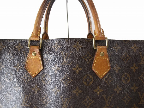 1円　ルイヴィトン　 LOUIS VUITTON　モノグラム　サックプラ　★　ハンドバッグ　ビジネスバッグ　書類鞄　正規品 702129 _画像2