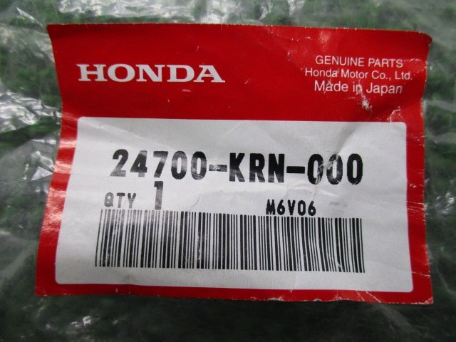 CRF250R ギアチェンジペダル 24700-KRN-000 在庫有 即納 ホンダ 純正 新品 バイク 部品 ME10 互換 24700-KSC-305 車検 Genuine CRF250X_24700-KRN-000