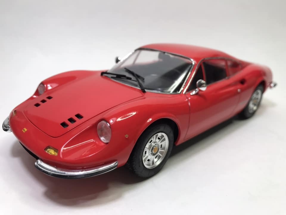 ★フェラーリ ディーノ 246GT 1/24　フジミ　完成品 Ferrari Dino_画像2