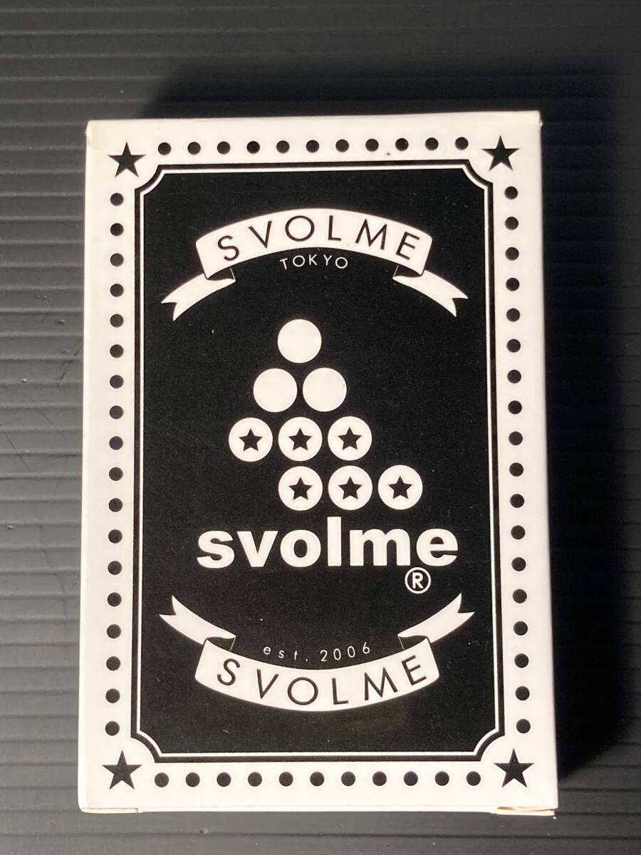 SVOLME　スボルメ　トランプ　カード　開封済み_画像1