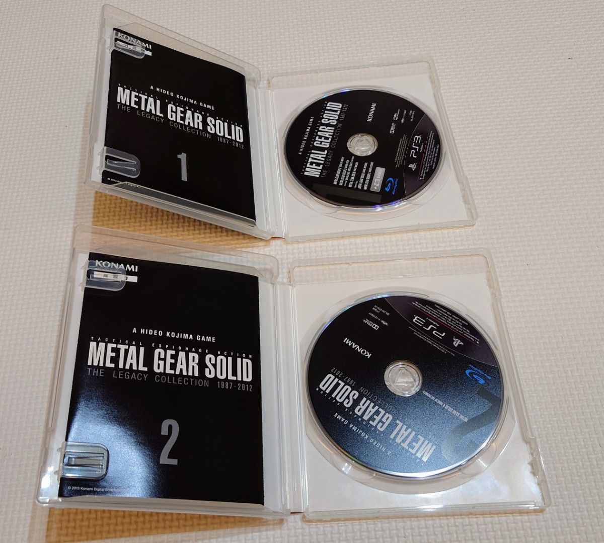 【動作確認済】PS3 メタルギアソリッド レガシーコレクション THE LEGACY COLLECTION 1987-2012 