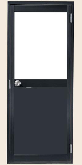■【DIY】リクシル（トステム） アルミ 勝手口ドア 半外 W750×H1820（0718）6色