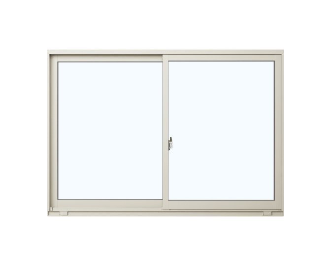 ★【DIY】 Ykkap アルミ＋樹脂複合サッシ エピソードNEO W1845×H1370 （18013） 引き違い窓