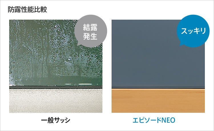 ★【DIY】 Ykkap 横スリットＦＩＸ窓 アルミ＋樹脂複合 エピソードⅡNEO W1640×H253 （160018）一般複層仕様_画像7