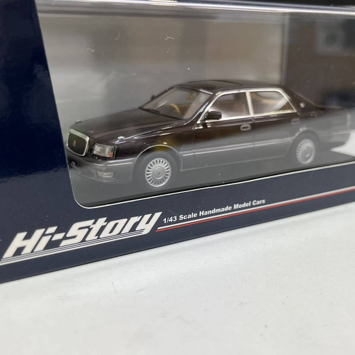 【TC0327】未開封 Toyota CROWN MAJESTA C TYPE V8 4000 1997 HS131 RE マルーンマイカートにング G 1/43スケール インターアライドの画像1