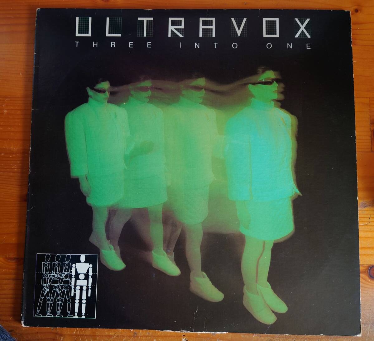 ULTRAVOX ウルトラヴォックス / THREE INTO ONE 1979 USA盤 / John Foxx ジョンフォックス_画像1