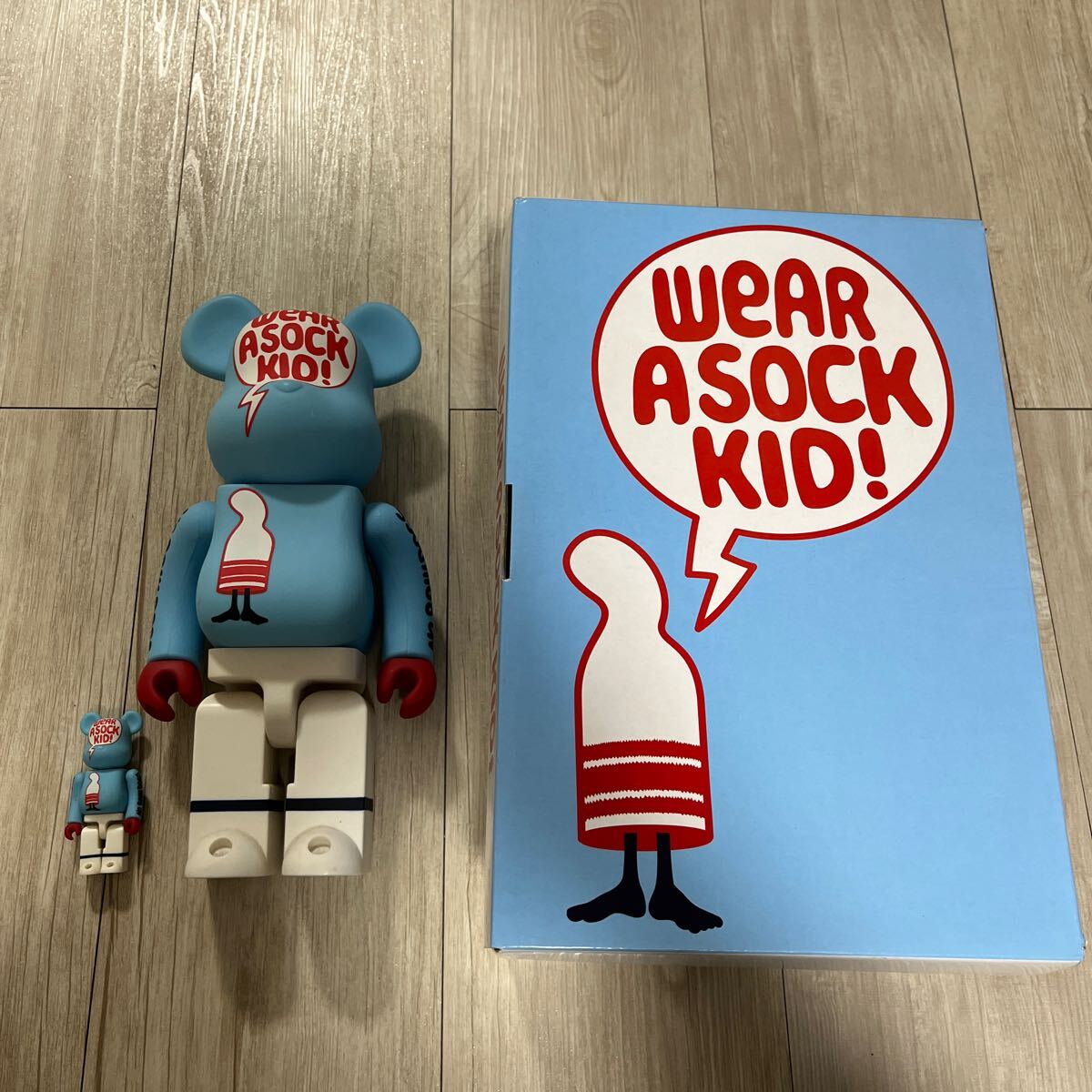 BE@RBRICK ベアブリック×UNDEFEATED 1st ANNIVERSARY 400%/100% 1周年記念　限定品